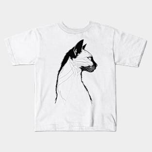 Black Cat Kids T-Shirt